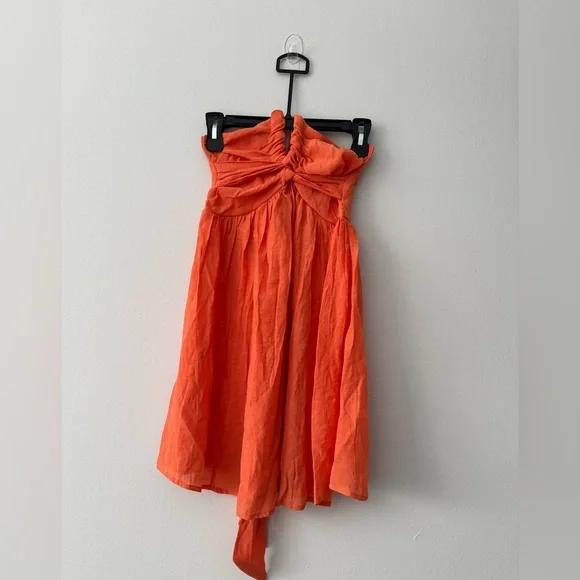 Women's Dress Shirred Backless Halter Neck Dress Women's Dress Size S - Picture 7 of 12